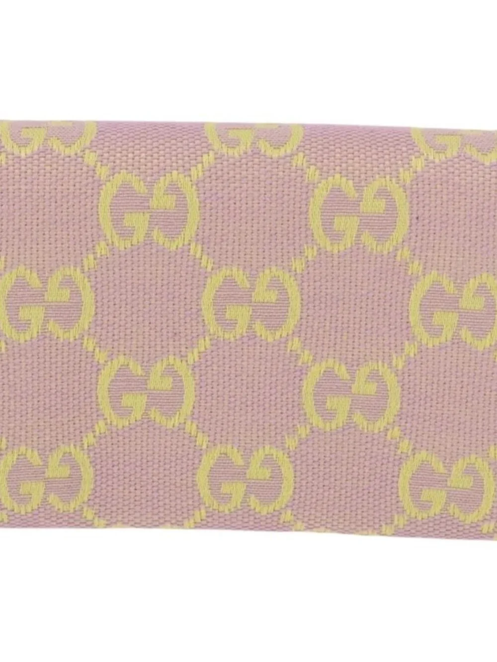 GUCCI GG Canvas Card Case Purple 783120 Auth SW2352SM
